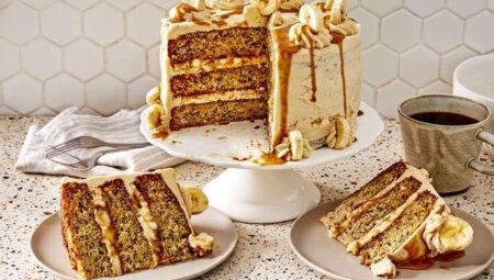 Bananas Foster Cake