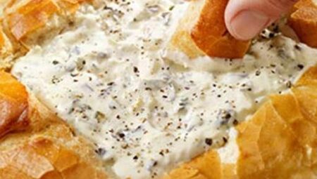 Absolutely Wonderful Cheesy, Creamy Spinach Artichoke Dip