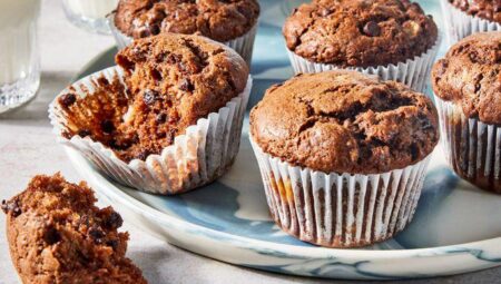 Chocolate Banana Muffins