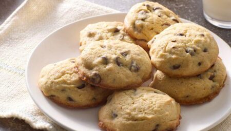 Banana Chocolate Chip Cookies