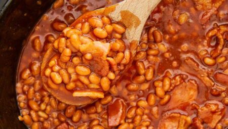 Slow Cooker Homemade Beans