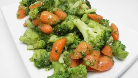 Broccoli and Carrot Stir Fry