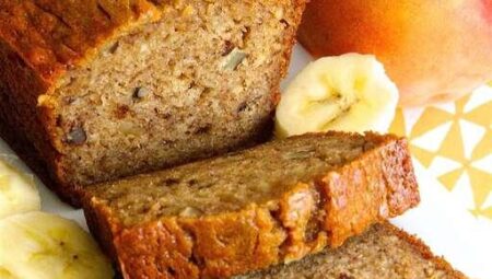 Banana Peach Bread