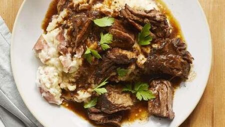 Slow Cooker Au Jus Pot Roast