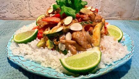 Almond Chicken Stir Fry