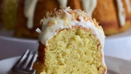 Coconut Coconut Milk Cake