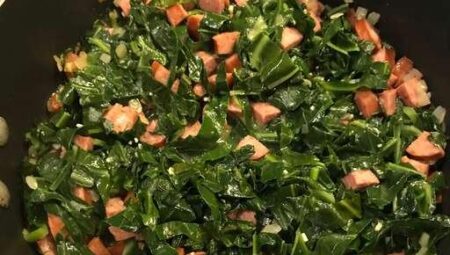 Brazilian Collard Greens (Couve a Mineira)