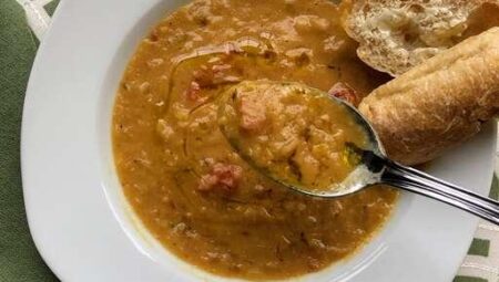 Apricot Lentil Soup