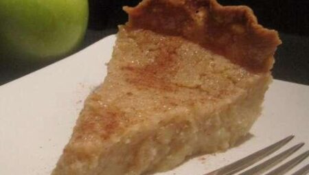 Applesauce Custard Pie